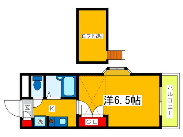 マンション大宝の物件間取画像